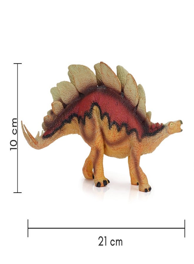 ZODZE Realistic T Rex Dinosaur Animal Figure for Kids Real Textured Dinosaurs Toy (Stegosaurus (19F)) - Image 4